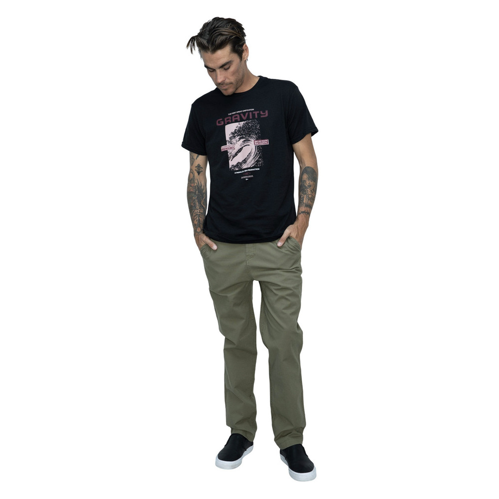 Florence Marine X Men's X-Large Gravity Movie Organic Black T-Shirt M6-2